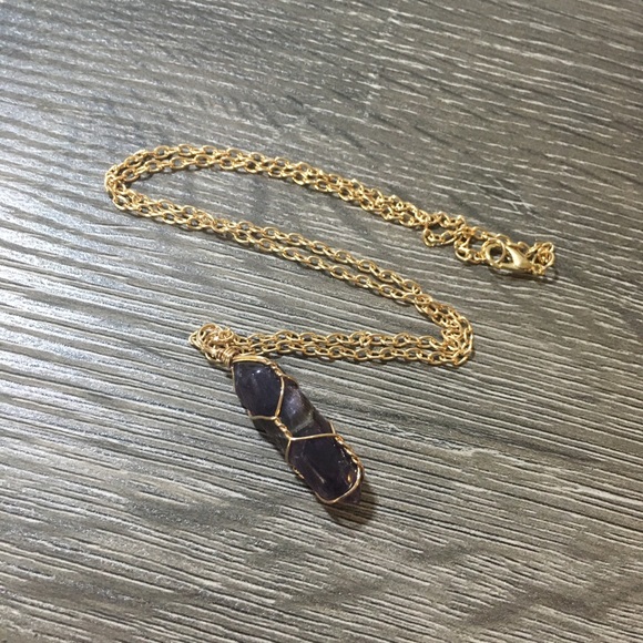 Amethyst Necklace - Picture 6 of 8